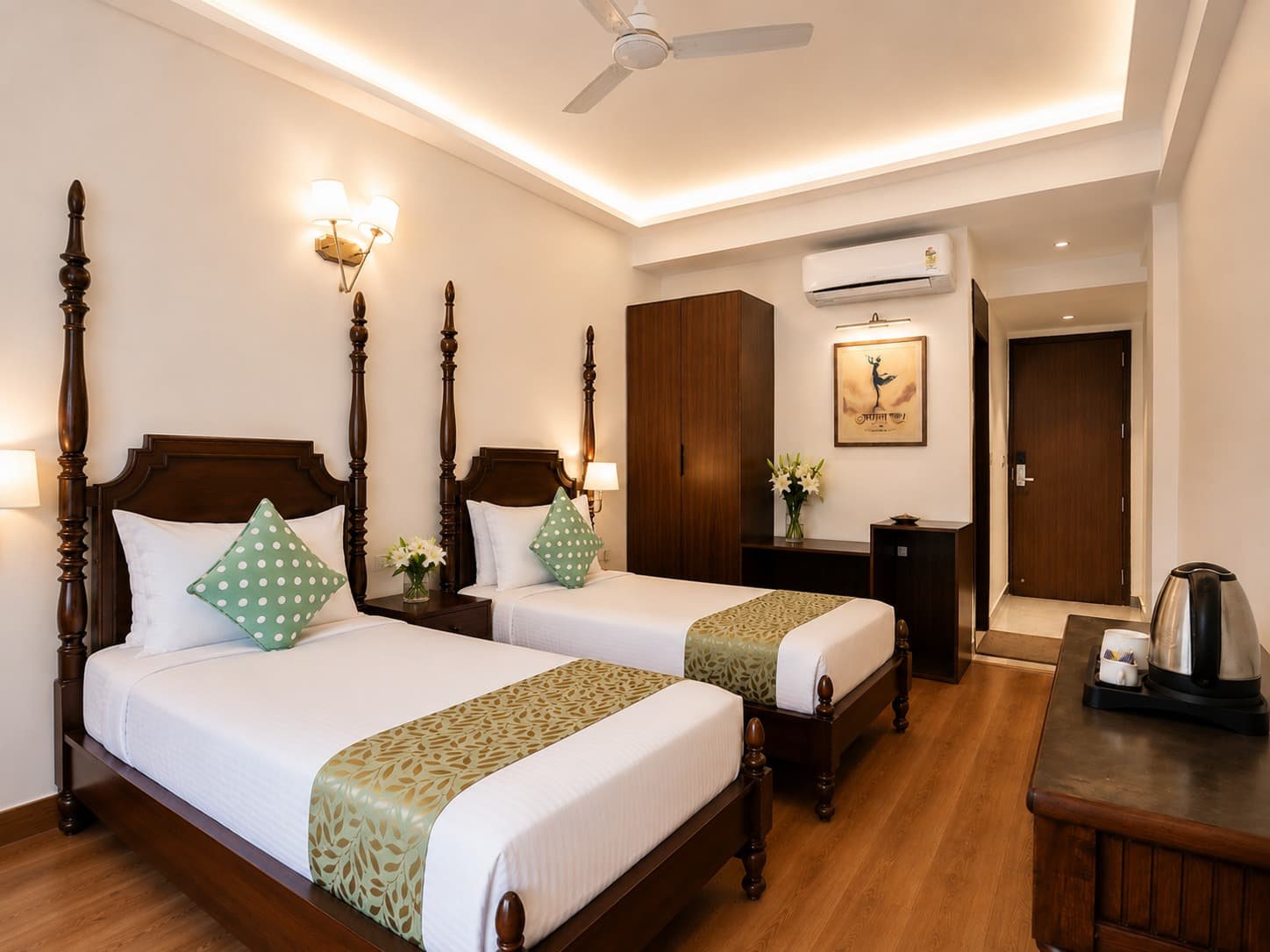 Ganga Retreat Room interior view 1