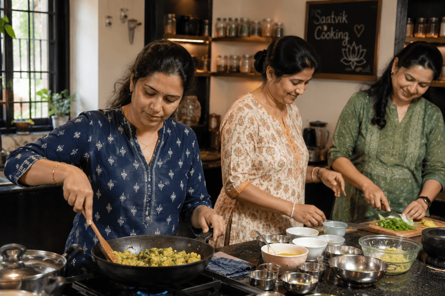 Sattwik Food Cooking Course