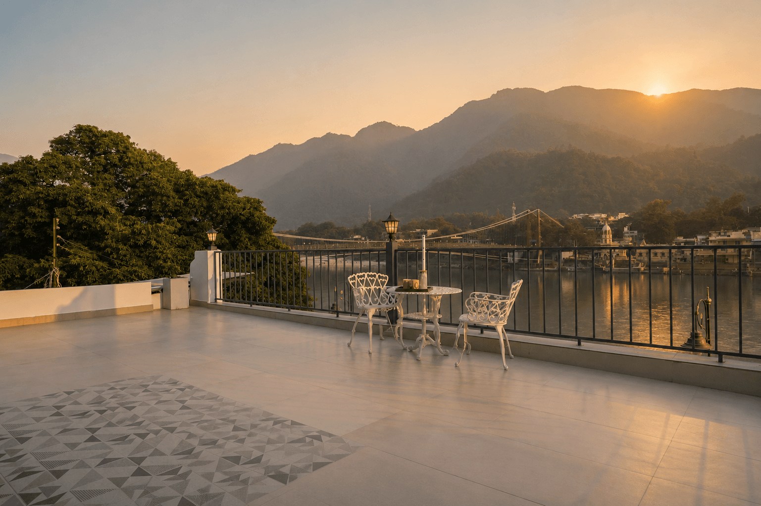 Sunrise on the Ganges